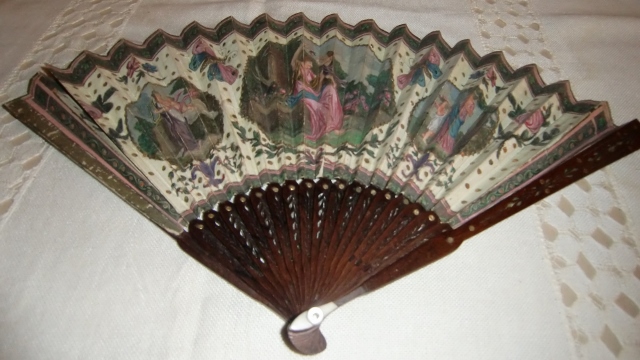 M904M Antique fan ca 1800